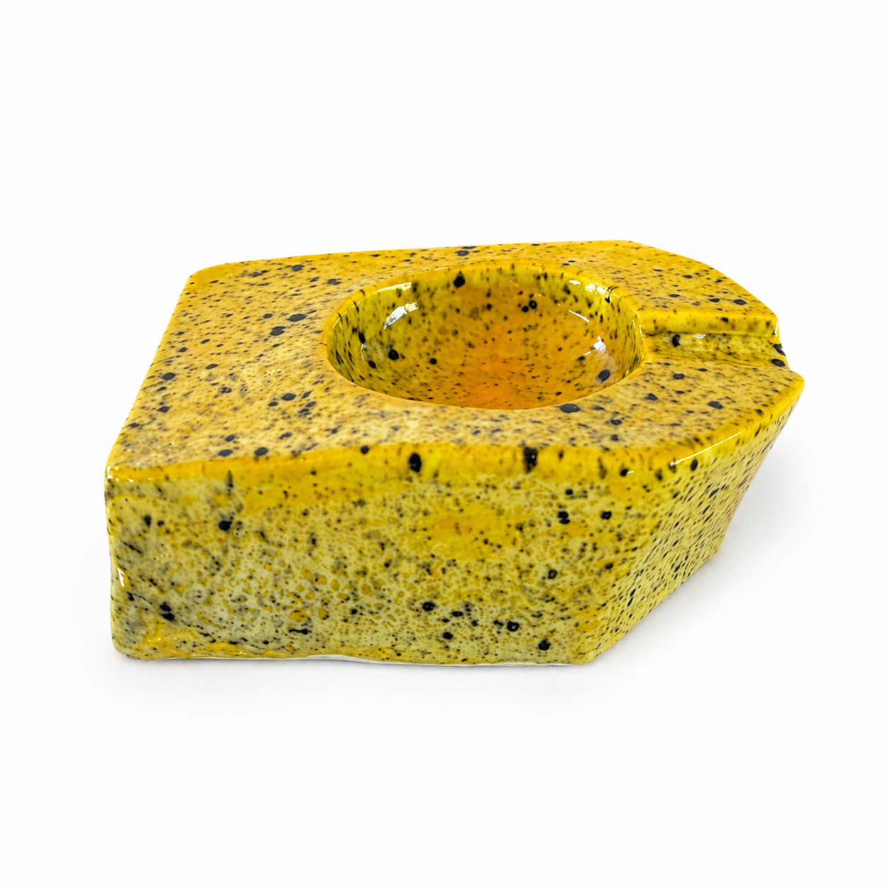 Cendrier "Suna" jaune